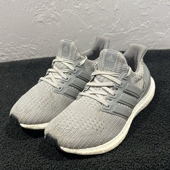 🔥🔥 ADIDAS Ultraboost 4.0 Grey Womens Running Shoes Sneakers Sz 7 - EUC - Picture 3 of 13